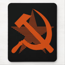 Soviet Red Hammer & Sickle Mouse Mat