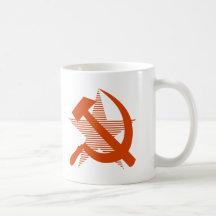 Soviet Red Hammer & Sickle Mugs