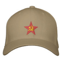 Soviet Star Embroidered Baseball Caps