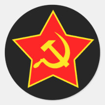 Soviet Star Sticker