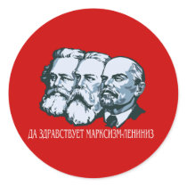 Soviet Round Stickers