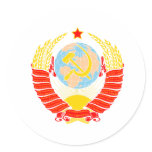 Soviet Union Coat Of Arms Stickers