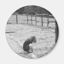 Sowing the Seeds of Love Fridge Magnet