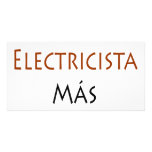 Soy El Electricista Mas Chingon Personalized Photo Card