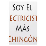 Soy El Electricista Mas Chingon Customized Stationery