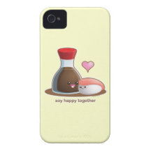 Soy Happy Case-Mate iPhone 4 Cases
