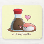 Soy Happy Mousepad