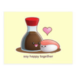 Soy Happy Post Card