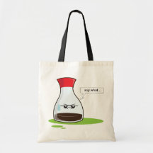 Soy What Canvas Bags