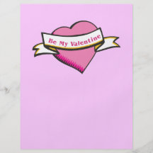 Soyez ma papeterie de Valentine Prospectus En Couleur