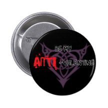 Soyez mon Pin d'Anti-Valentine Badge Avec Épingle
