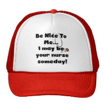 Soyez Nice les T-shirts et les cadeaux d'infirmièr Casquettes