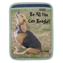 Soyez tous que vous pouvez douille d'iPad de beagl Poches iPad