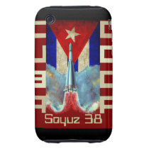 SOYUZ 38 MISSION TOUGH IPHONE 3 CASE