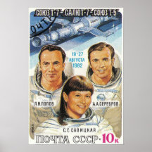 Soyuz T-7 Posters