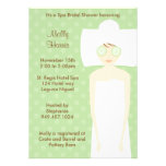 Spa Bachelorette Party Invitation
