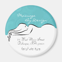 Spa Blue Darla Magnet