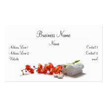 Spa Business Card