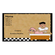 Spa Day Business Card