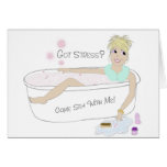 Spa Girl Card