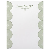 Spa Letterhead - Cucumber