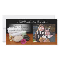 Spa/Massage/Pedicure Salon Scene Black/Colour
