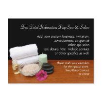 Spa/Massage/Pedicure Salon Scene Black/Colour
