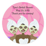 Spa Party Bridal Shower / Birthday Favour Sticker
