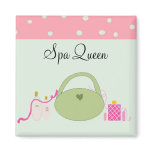 Spa Queen Fridge Magnets