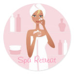 Spa Retreat Sticker