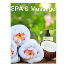 SPA settings Post Card