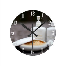 SPA settings Round Clocks