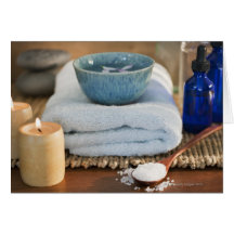 Spa still life card