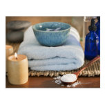 Spa still life post card