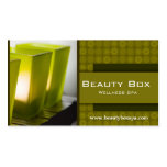 Spa Stylish Beauty and Wellness Business Card