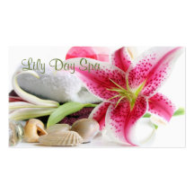 Spa Themed Business Card