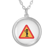 Space Alien Sign Custom Jewelry