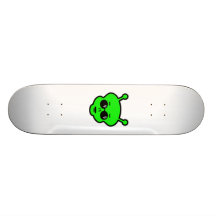 Space Alien Skateboard Deck