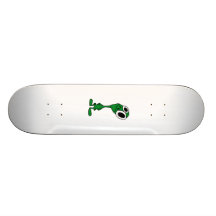 Space Alien Skateboard Deck