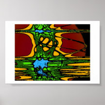 space amoebas posters