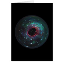 Space Bubble Marble Cards