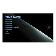 Space Business Card