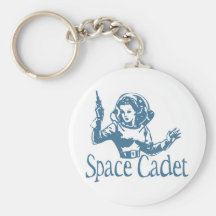Space Cadet Blue Key Chain