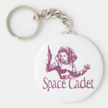 Space Cadet Pink Keychain