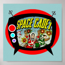 Space Cadet TV Print