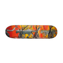 Space Cats Skateboard
