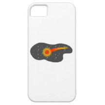 Space Comet iPhone 5 Covers
