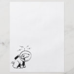 Space Dog Personalized Flyer