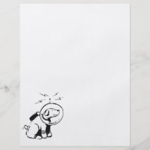 Space Dog Personalized Flyer