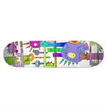 space fishes skate board
